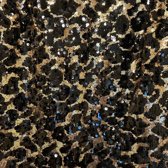 Dress the Population silver and black v back dress - Picture 4 of 8